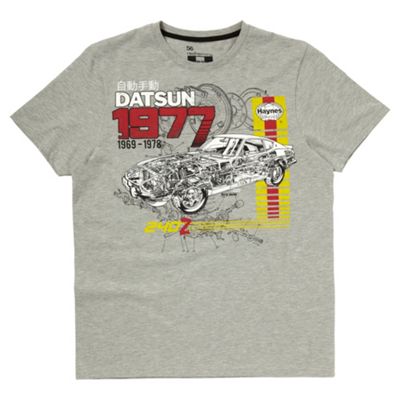 Red Herring Grey Haynes Datsun 1977 print t-shirt