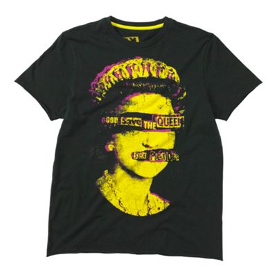 Black Pistols queen print t-shirt