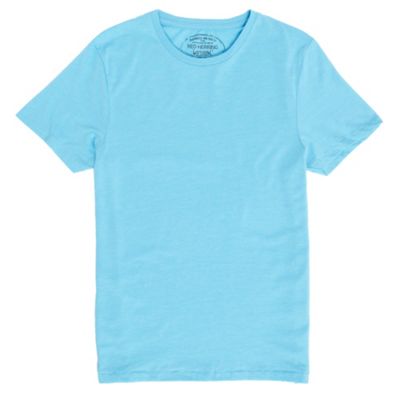 Light turquoise crew neck t-shirt