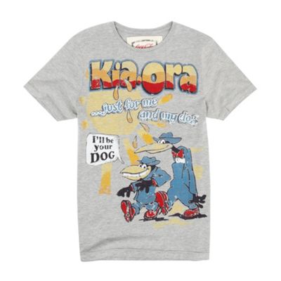 Grey Kia-Ora vintage t-shirt