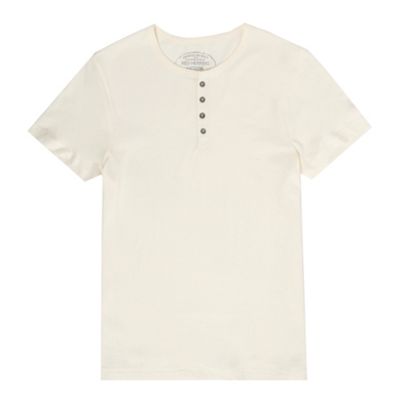 Red Herring Off white grandad t-shirt