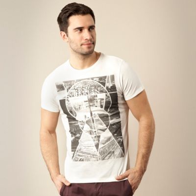 Red Herring Off white Berlin photo print t-shirt