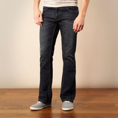 Blue bootcut jeans                                                                                                              