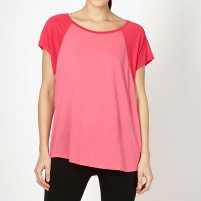 Pineapple pink raglan sleeve top                                                                                                