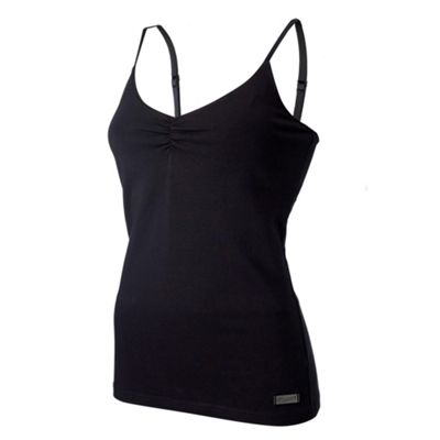 Pineapple Black support ballet camisole