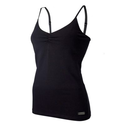 Black support ballet camisole