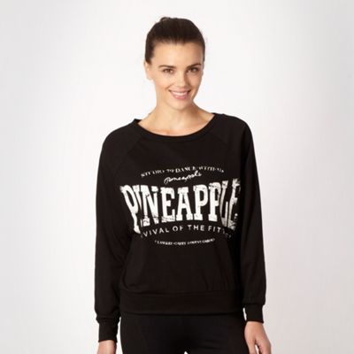 Pineapple black 'Survival' top                                                                                                  