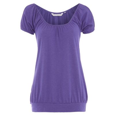 Red Herring Purple Cold shoulder t-shirt