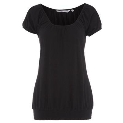 Black Cold shoulder t-shirt