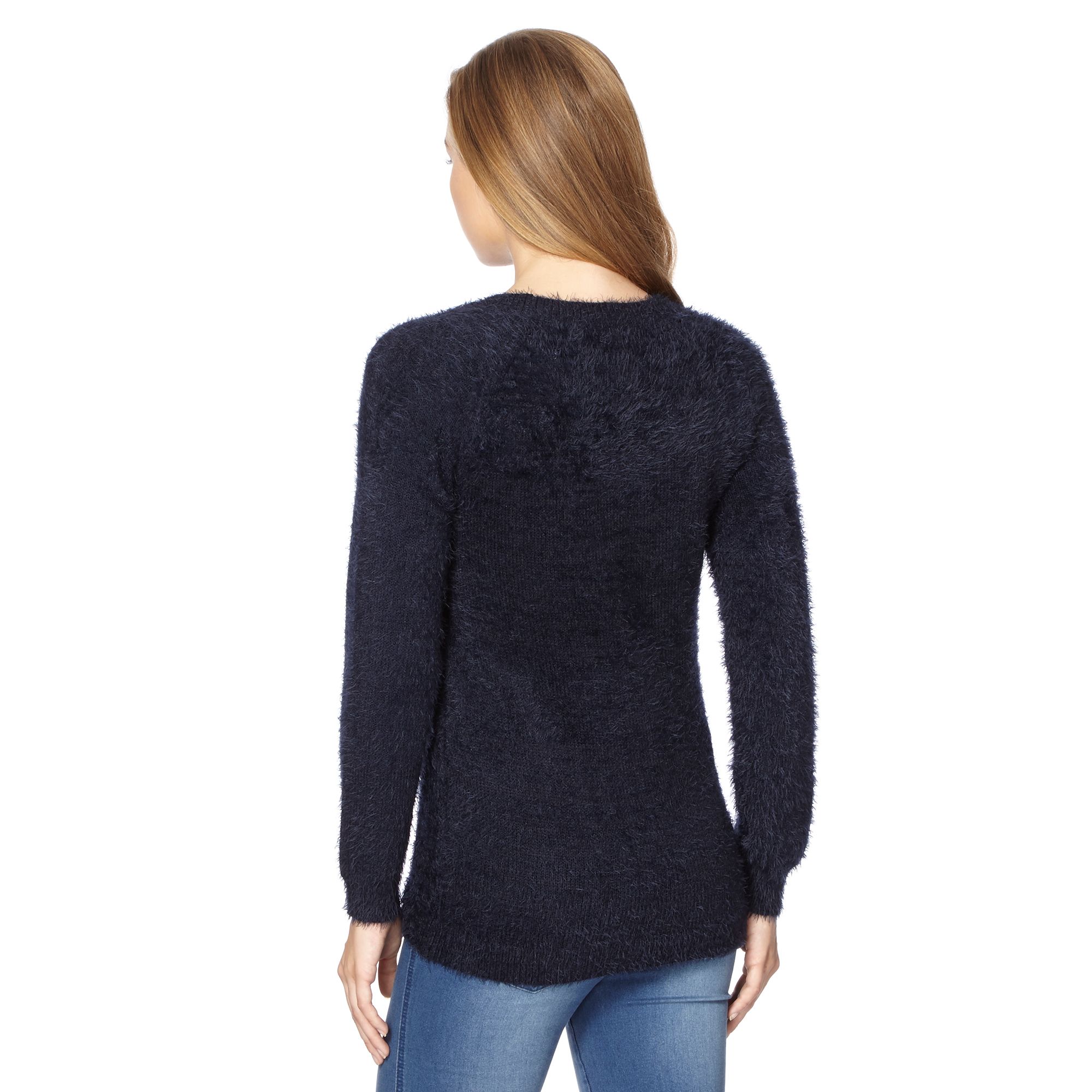 Red Herring Womens Navy Rabbit Jumper From Debenhams | eBay