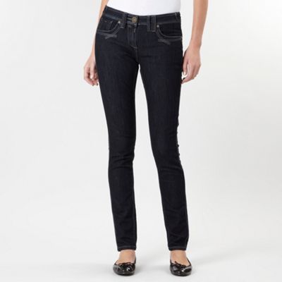 Dark blue super skinny jeans