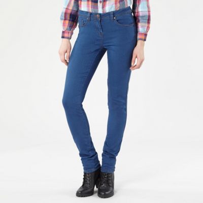 Blue stretch jeans