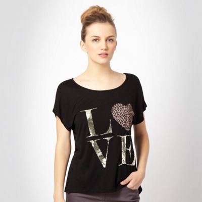 Red Herring Black Love jersey t-shirt