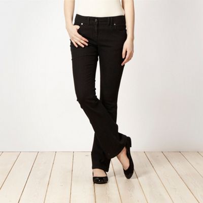 Black bootcut jeans                                                                                                             