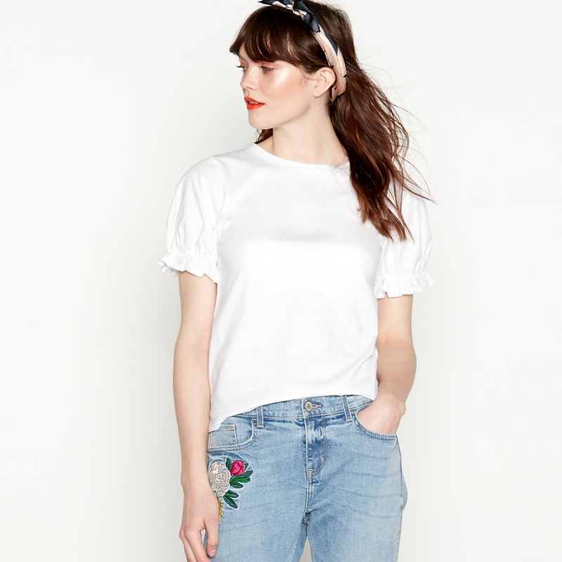 Red Herring - White Puff Sleeve T-Shirt Review