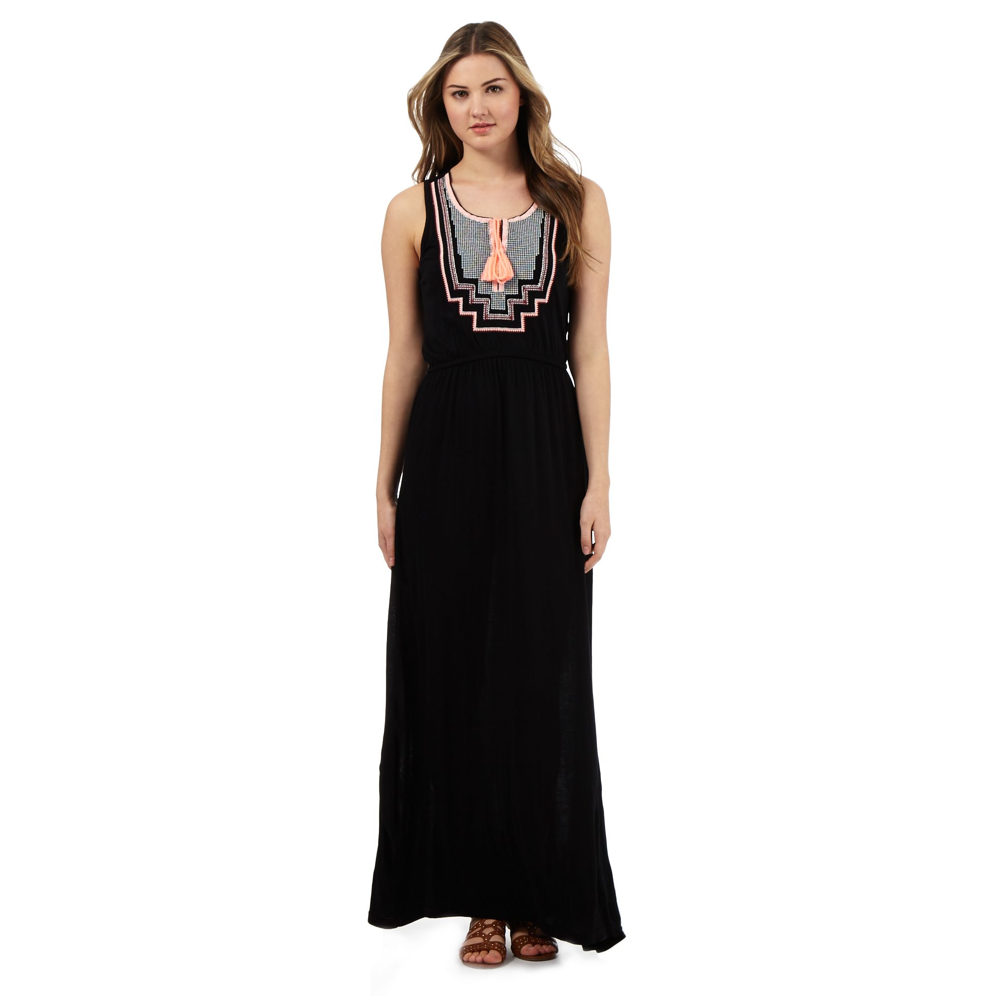 debenhams red maxi dress