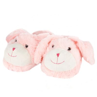 Pink rabbit slippers