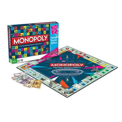 Hasbro Olympics Monopoly board game