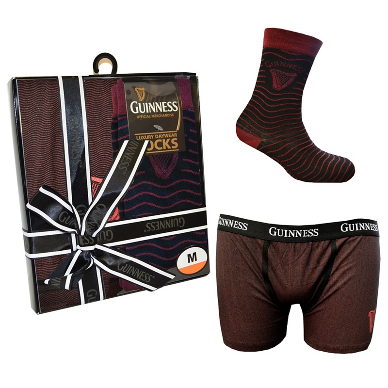 Guinness - Black & Red Boxer And Socks Gift Set Review