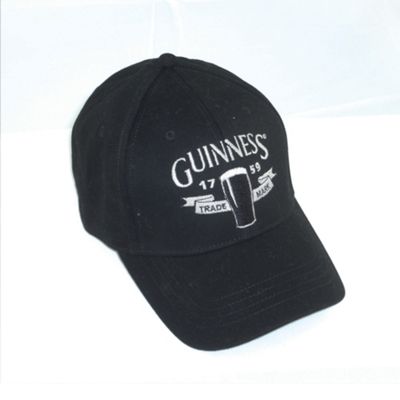 Black logo baseball cap