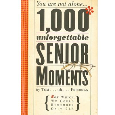 1000 senior moments book