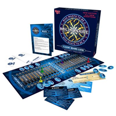 Hasbro Who Wants To Be A Millionaire board game