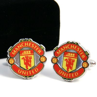 Manchester Utd FC Man United crest cufflinks