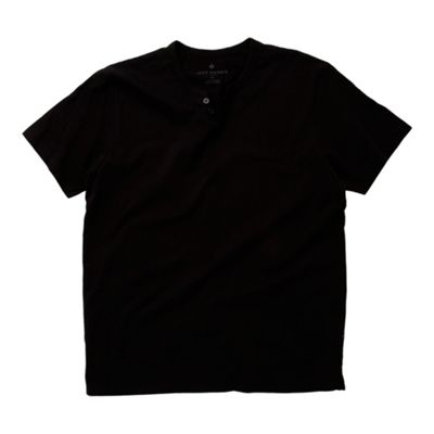 Jeff Banks Black v-neck t-shirt