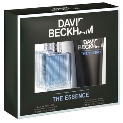 Beckham Essence on David Beckham The Essence 30ml Eau De Toilette Gift Set   Mens Gift