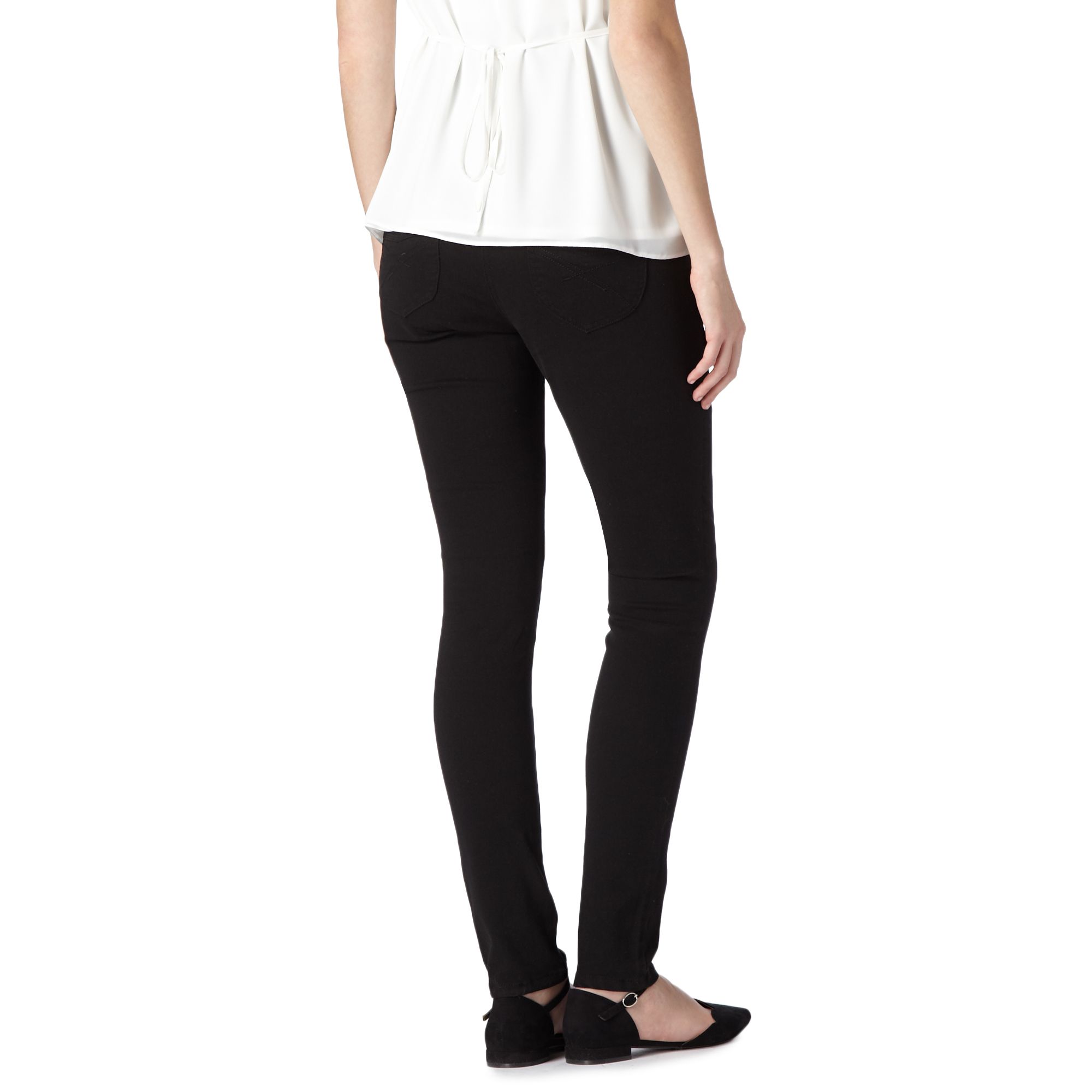Red Herring Maternity Womens Black Maternity Skinny Jeans From Debenhams | eBay