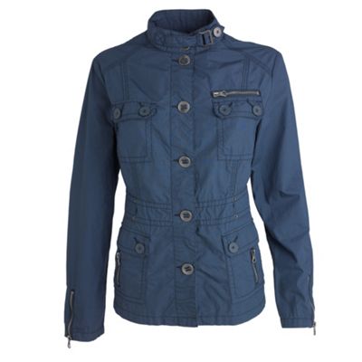 Rocha.John Rocha Dark blue military jacket