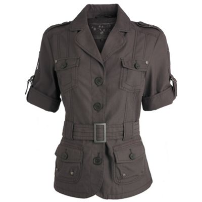 Rocha.John Rocha Mocha safari jacket