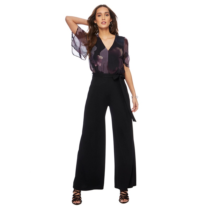 RJR.John Rocha - Black Floral Print Jumpsuit Review