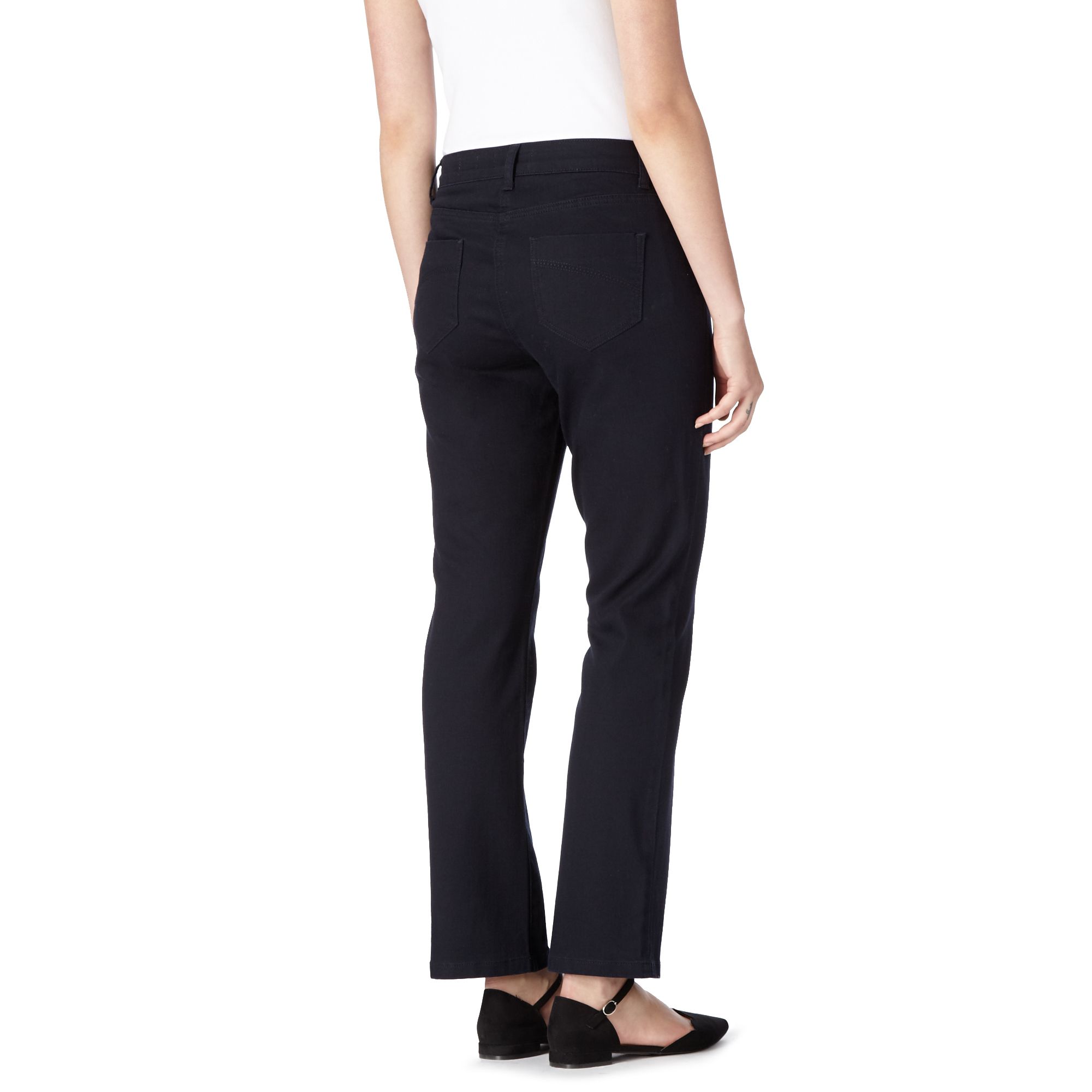 Rjr.John Rocha Dark Blue Shape Enhancing 'Elsa' Straight Leg Jeans | eBay
