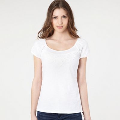 White organic cotton t-shirt