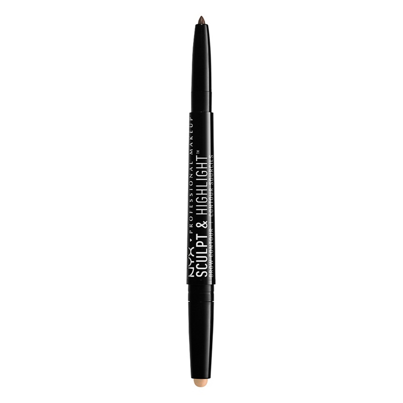 NYX Professional Makeup - 'Sculpt And Highlight' 2-In-1 Brow Pencil Review