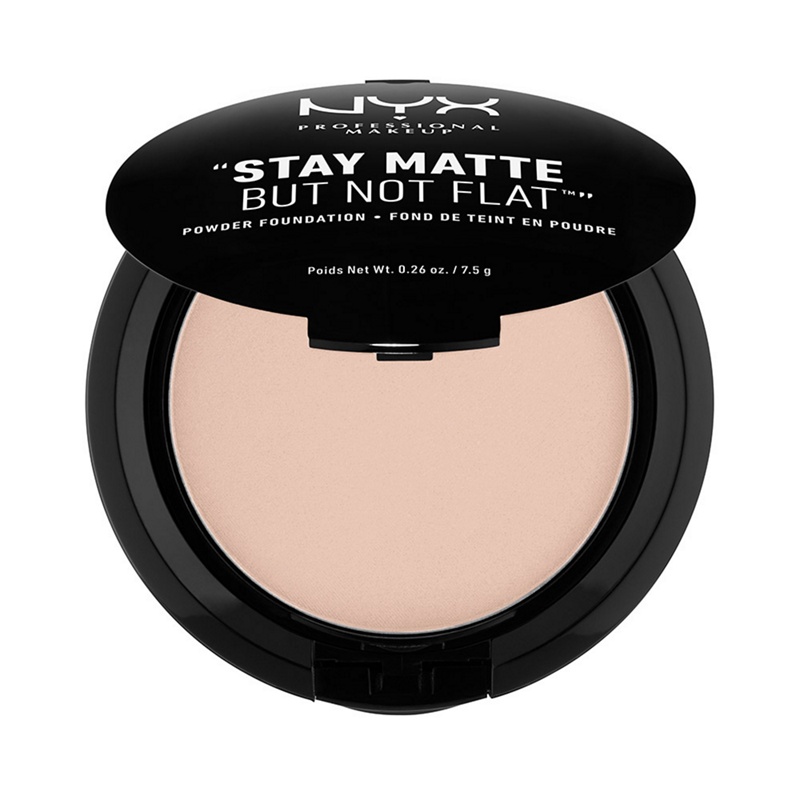 NYX Professional Makeup - 'Stay Matte But Not Flat' Powder Foundation 7.5G Review