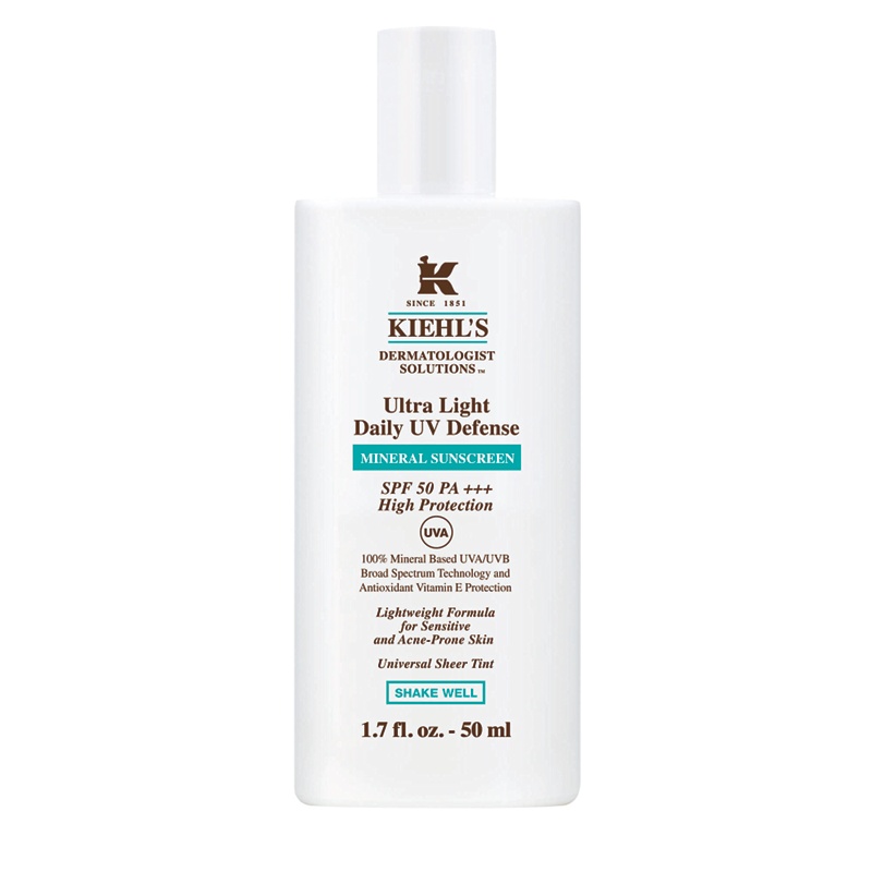 Kiehl's - Ultra Light Daily Uv Defence' Mineral Sunscreen Spf 50 50Ml Review