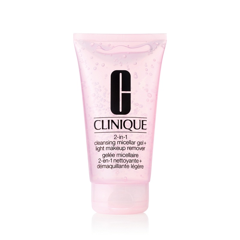 Clinique - 2-In-1 Cleansing Micellar Gel + Light Make Up Remover Review