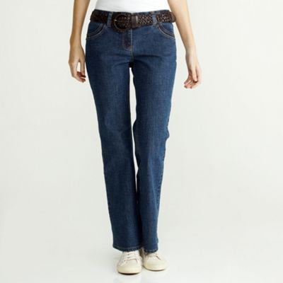 Petite blue casual jeans