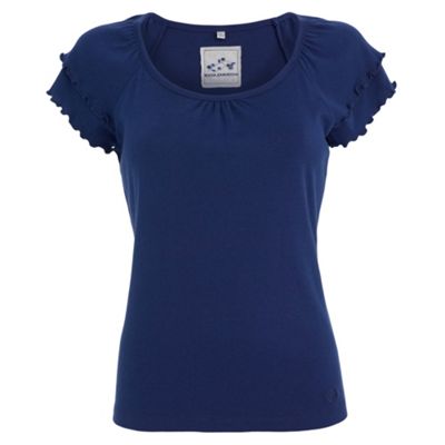 Petite blue essential t-shirt