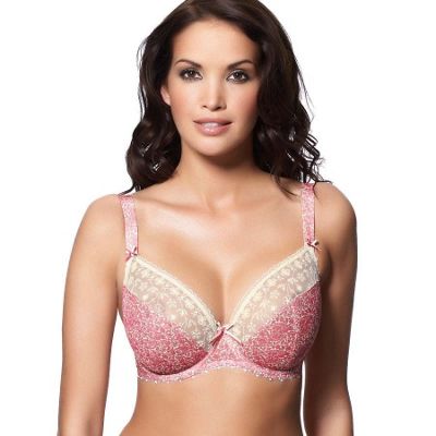 Pink Zoe push up bra