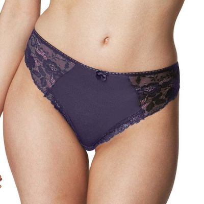 Dark purple Helena thong