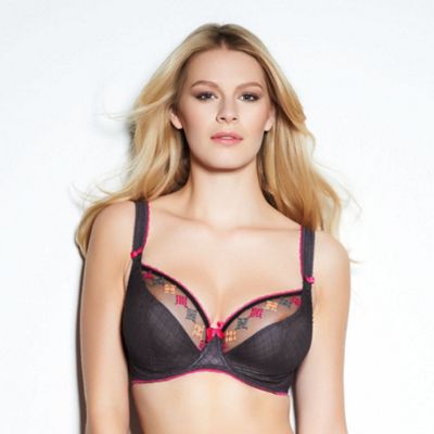 Black Brooke balcony bra