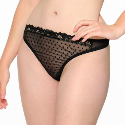 Black Princess thong