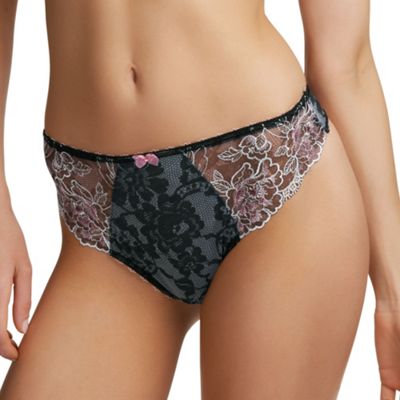 Black Sharon thong