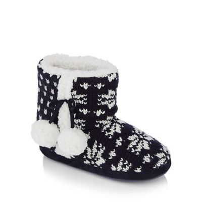 debenhams mens boot slippers