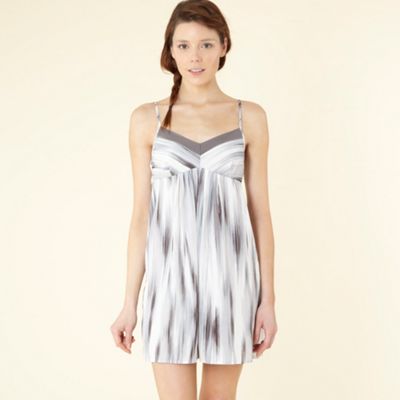 J by Jasper Conran Grey brushed stripe chemise