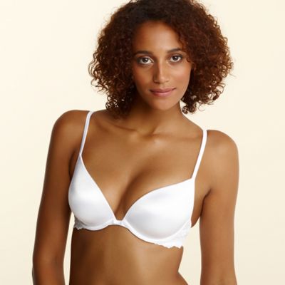 White push up t-shirt bra