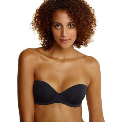 Black multiway padded bra